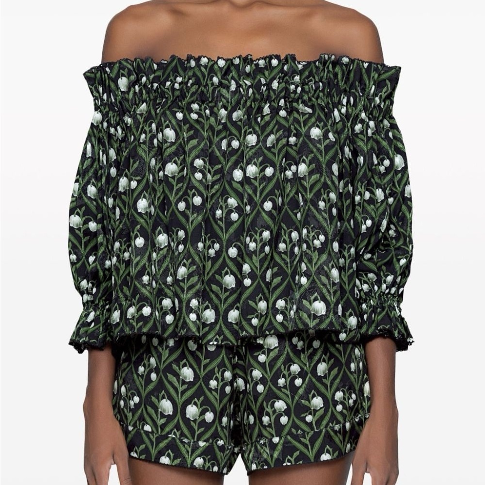 AGUA BY AGUA BENDITA
Perla Urucu Blouse NWT!!!